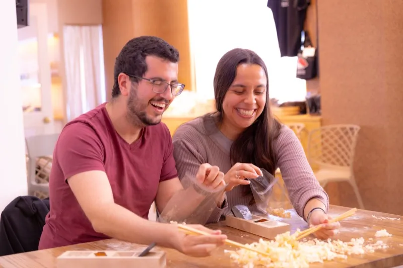Chopstick Making Japan - Crafting together in Osaka
